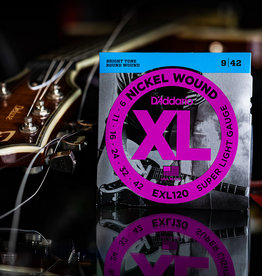 D'Addario D'Addario XL 09-42 Electric Guitar Strings, Nickel Wound, Extra Light