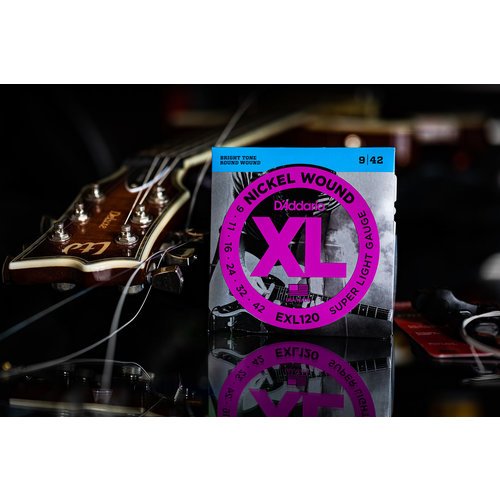 D'Addario D'Addario Nickel Wound XL Extra Light Electric Guitar Strings 09-42 D'Addario D'Addario Nickel Wound XL Extra Light Electric Guitar Strings 09-42