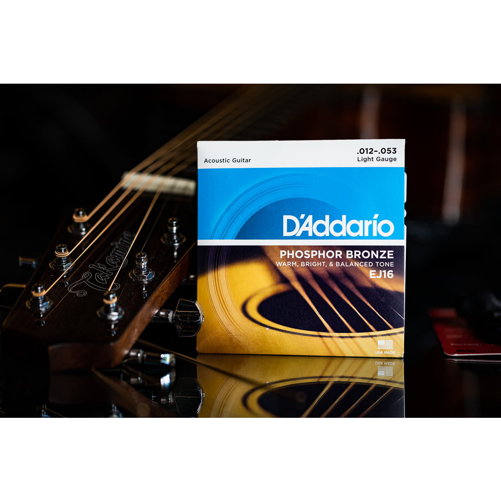D'Addario 12-53 Phosphor Bronze Acoustic Guitar Strings