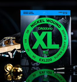 D'Addario D'Addario XL 40-95 Bass Strings, Nickel Wound
