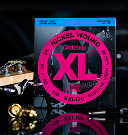 D'Addario D'Addario XL 45-100 Bass Strings, Nickel Wound