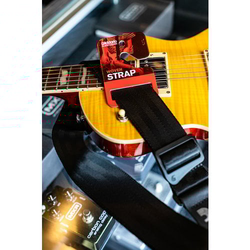 D'Addario 50mm Seatbelt Guitar Strap - Black D'Addario 50mm Seatbelt Guitar Strap - Black
