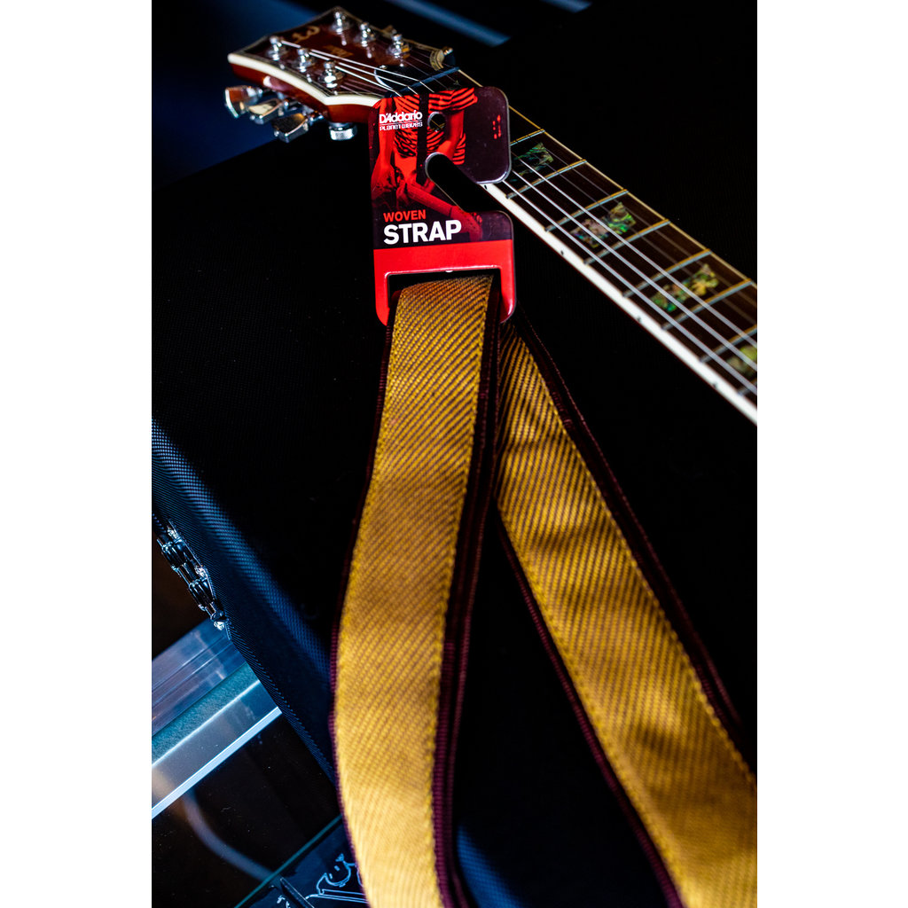 D'Addario 50mm Woven Guitar Strap - Tweed