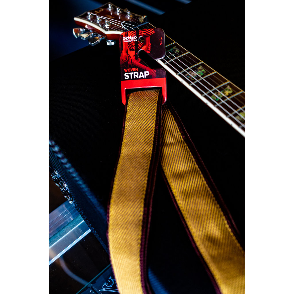 D'Addario D'Addario 50mm Woven Guitar Strap, Tweed