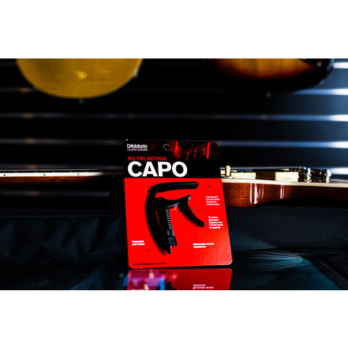 D'Addario Tri-Action Capo - Black D'Addario Tri-Action Capo - Black