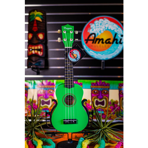 Amahi Amahi Green Penguin Soprano Ukulele Amahi Amahi Green Penguin Soprano Ukulele