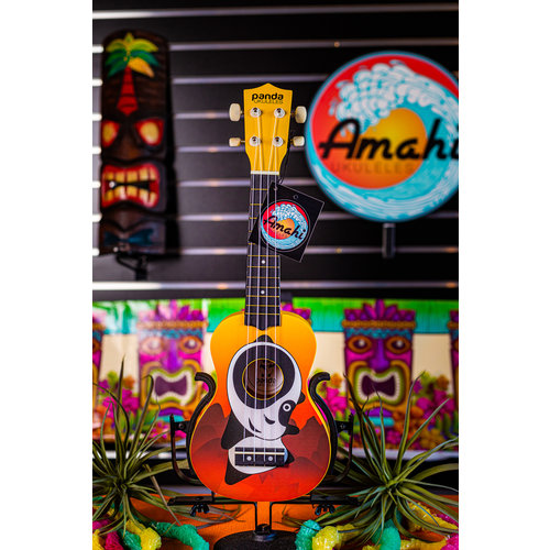 Amahi Amahi Playful Panda Soprano Ukulele Amahi Amahi Playful Panda Soprano Ukulele