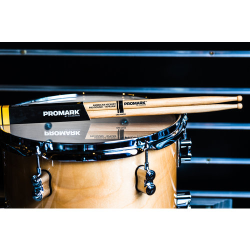 Promark Promark Hickory 5A Pro-Round Drum Sticks Promark Promark Hickory 5A Pro-Round Drum Sticks