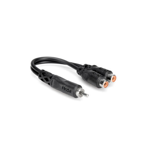 Hosa Y Cable, RCA to Dual RCAF Hosa Y Cable, RCA to Dual RCAF