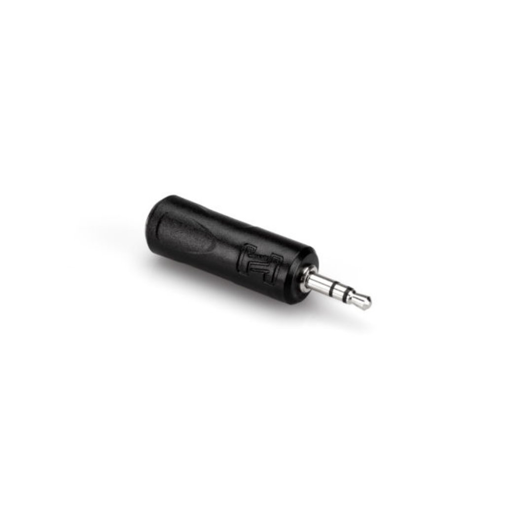 Hosa Headphone Adapter, 1/4 in TRS to 3.5 mm TRS
