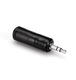 Hosa Headphone Adapter, 1/4 in TRS to 3.5 mm TRS