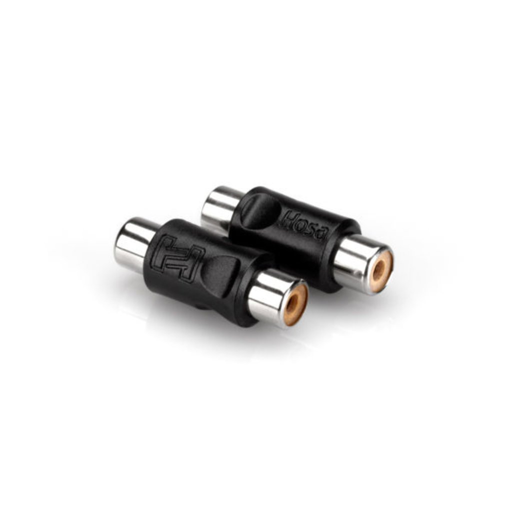 Hosa Couplers, RCA to Same (2 Pack)