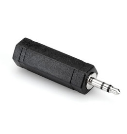Hosa Adapter, 1/4 in TS to 3.5 mm TRS