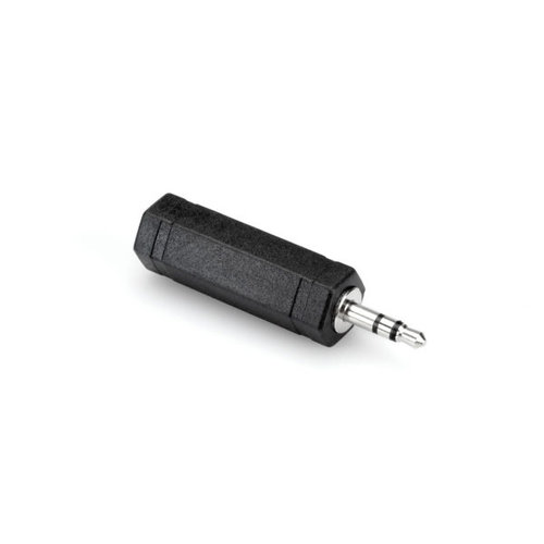 Hosa Adapter, 1/4 in TS to 3.5 mm TRS Hosa Adapter, 1/4 in TS to 3.5 mm TRS