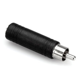 Hosa Adapter, 1/4 in TS to RCA