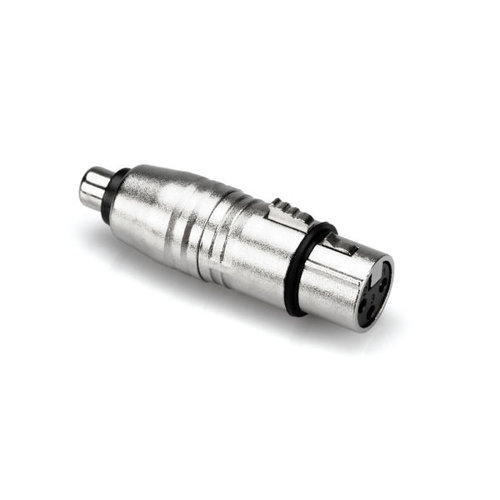 Hosa Adapter, RCA to XLR3F Hosa Adapter, RCA to XLR3F