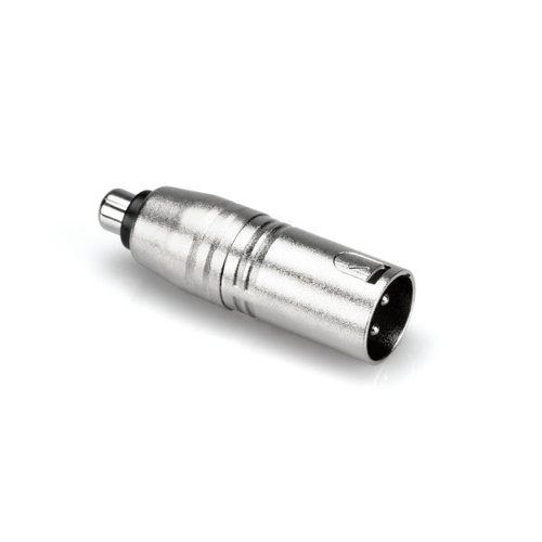 Hosa Adapter, RCA to XLR3M Hosa Adapter, RCA to XLR3M