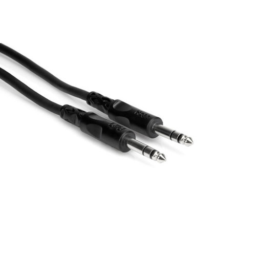 Hosa Balanced Interconnect, 1/4 in TRS to Same, 5 ft Hosa Balanced Interconnect, 1/4 in TRS to Same, 5 ft