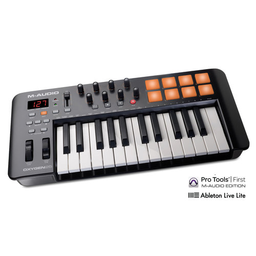 M-AUDIO Oxygen 25-Key Bus Powered Keyboard Controller M-AUDIO Oxygen 25-Key Bus Powered Keyboard Controller
