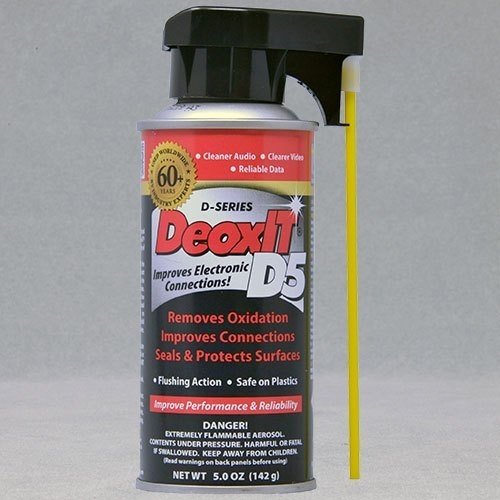 CAIG CAIG DeoxIT Contact Cleaner, 5% Spray, 5 oz CAIG CAIG DeoxIT Contact Cleaner, 5% Spray, 5 oz