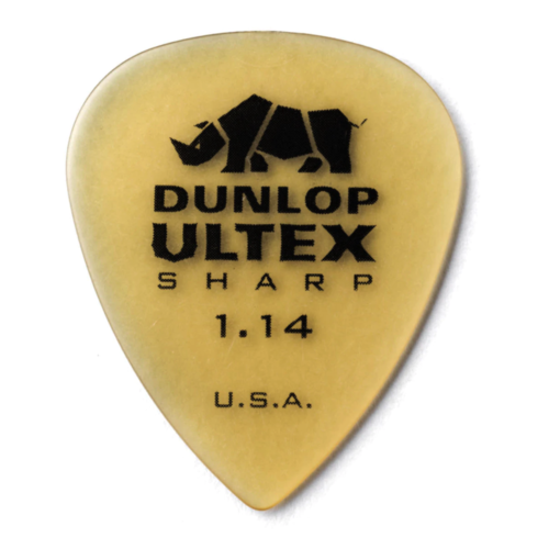 Dunlop Dunlop Ultex Sharp Pick 1.14 Dunlop Dunlop Ultex Sharp Pick 1.14