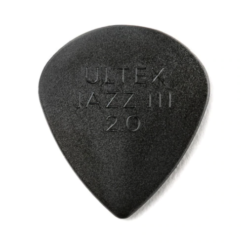 Dunlop Dunlop Ultex Jazz III Pick 2.0 Dunlop Dunlop Ultex Jazz III Pick 2.0