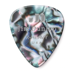 Dunlop Dunlop Abalone Classic Pick, Extra Heavy