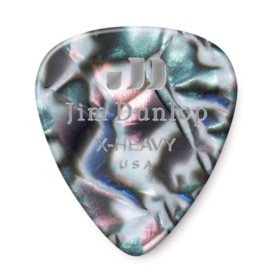 Dunlop Dunlop Abalone Classic Pick, Extra Heavy
