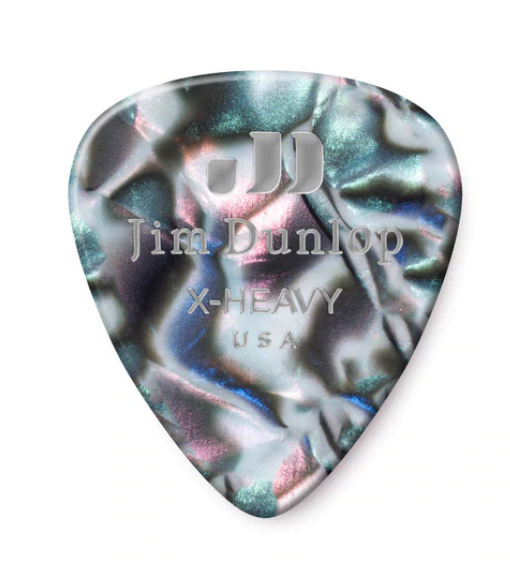 Dunlop Extra Heavy Abalone Classic Guitar Pick