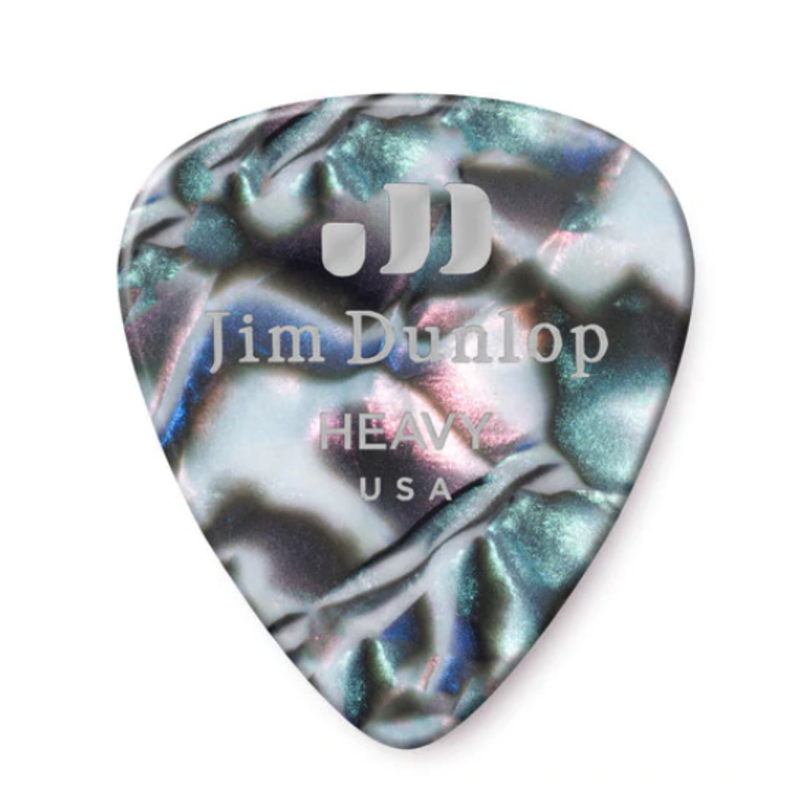 Dunlop Dunlop Abalone Classic Pick, Heavy