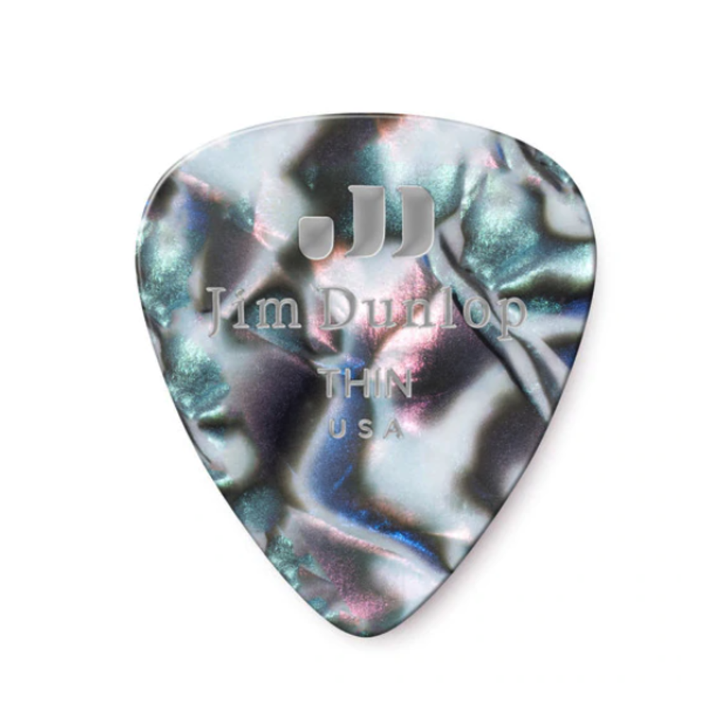 Dunlop Dunlop Abalone Classic Pick, Thin