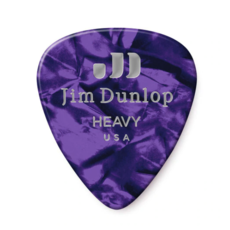 Dunlop Dunlop Purple Pearl Classic Guitar Pick - Heavy