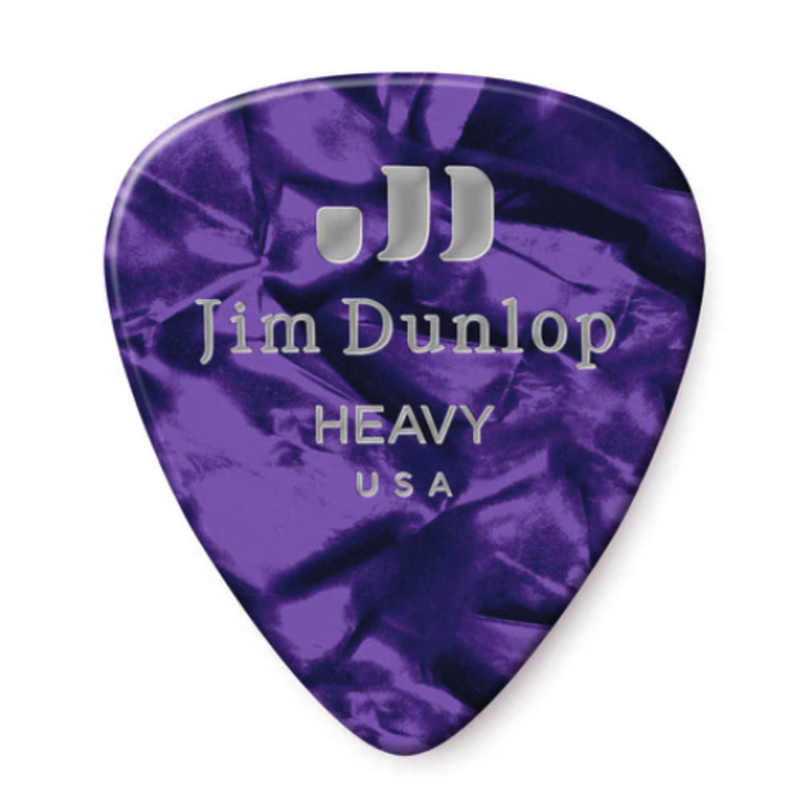 Dunlop Dunlop Purple Pearl Classic Pick, Heavy
