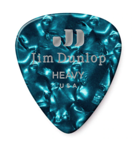 Dunlop Dunlop Turquoise Pearl Classic Pick, Heavy