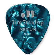 Dunlop Dunlop Turquoise Pearl Classic Pick, Medium