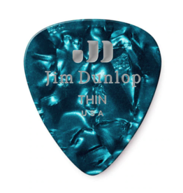 Dunlop Dunlop Turquoise Pearl Classic Pick, Thin