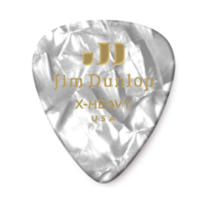 Dunlop Dunlop White Pearl Classic Pick, Extra Heavy