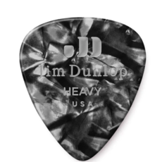 Dunlop Dunlop Black Pearl Classic Guitar Pick, Heavy