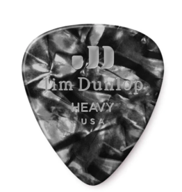 Dunlop Dunlop Black Pearl Classic Guitar Pick, Heavy