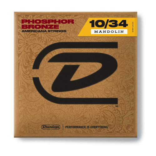 Dunlop Dunlop Phosphor Bronze Mandolin Strings 10-34 Dunlop Dunlop Phosphor Bronze Mandolin Strings 10-34