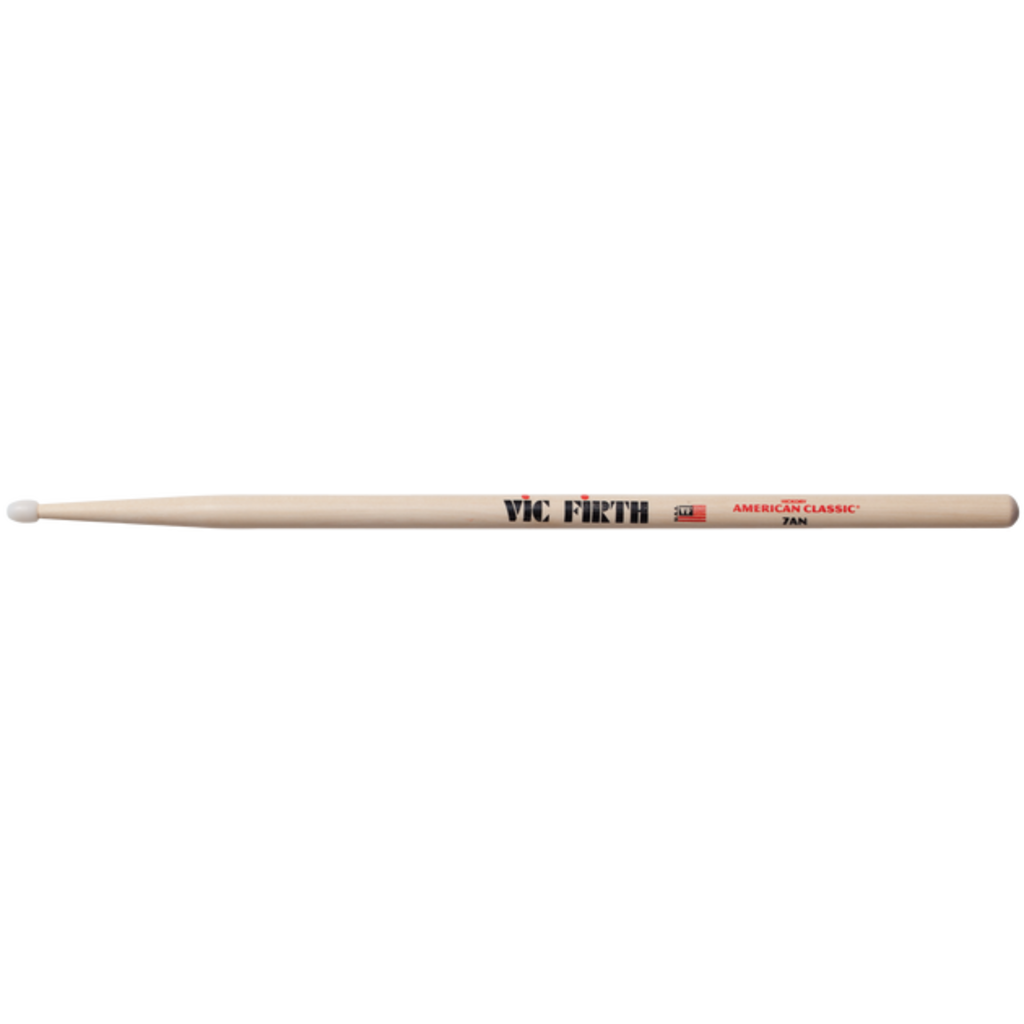 Vic Firth Vic Firth Vic Firth American Classic 7A Drum Sticks, Nylon Tip