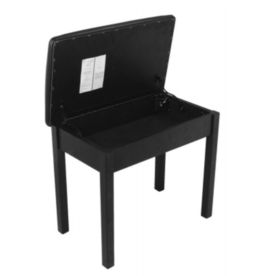 On-Stage On-Stage Padded Piano Bench with Flip-Top Storage Space