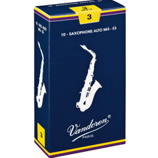 Vandoren Vandoren 3 Alto Saxophone Reeds (10 Pack)