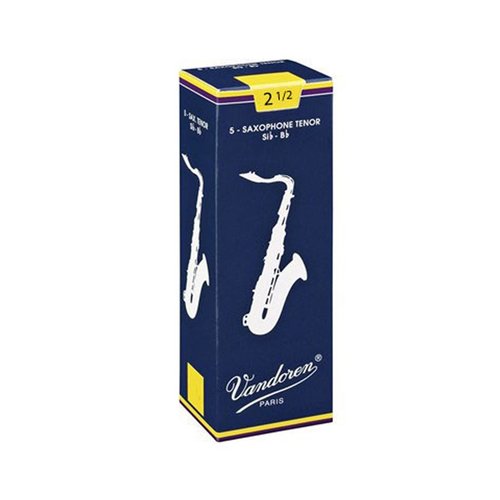 Vandoren Vandoren Tenor Saxaphone Reeds 2.5 Box/5 Vandoren Vandoren Tenor Saxaphone Reeds 2.5 Box/5