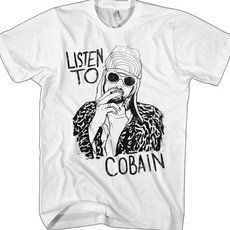 Live Nation Kurt Cobain "Listen to Cobain" Tee (Mens/Unisex)
