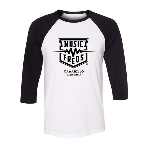 Music Freqs Music Freqs - Baseball T-Shirt Music Freqs Music Freqs - Baseball T-Shirt