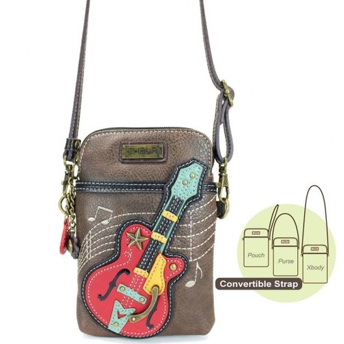 Chala Chala Cell Phone Xbody - Guitar - brown Chala Chala Cell Phone Xbody - Guitar - brown