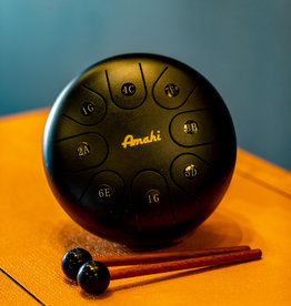 Amahi Amahi 6" Steel Tongue Drum (Black)