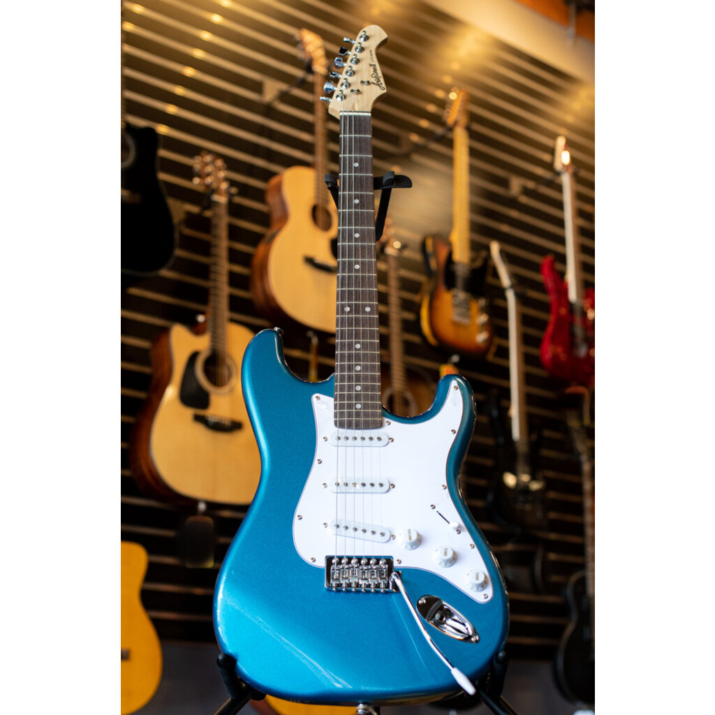 Aria Aria Pro II STG Series Electric Guitar (Metallic Blue)