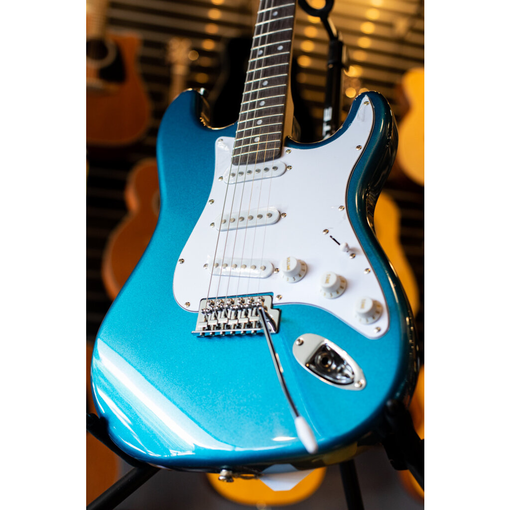Aria Aria Pro II STG Series Electric Guitar (Metallic Blue)